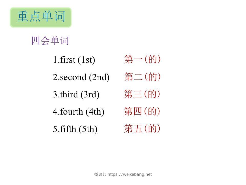 图片[2]-五年级英语下册知识清单课件-unit4∣(共10张PPT)（人教PEP版）-微课邦